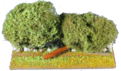 28MM WWII Bocage Hedgerow set