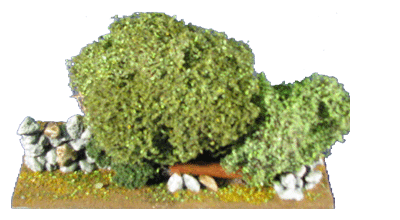 28MM WWII Bocage Hedgerow set