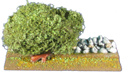 28MM WWII Bocage Hedgerow set