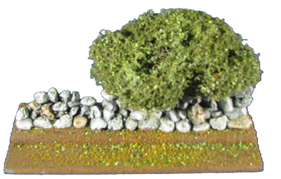 28MM WWII Bocage Hedgerow set