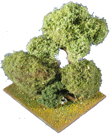 28MM WWII Bocage Hedgerow set