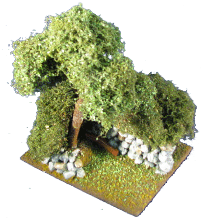 28MM WWII Bocage Hedgerow set