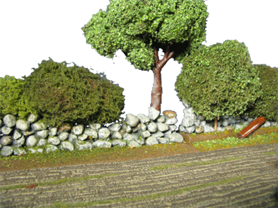 28MM WWII Bocage Hedgerow set