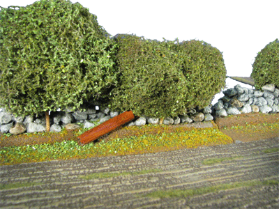 28MM WWII Bocage Hedgerow set