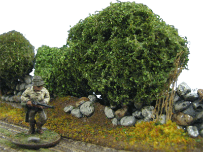 28MM WWII Bocage Hedgerow set