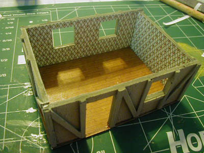 28mm WWII Cottage Assembly