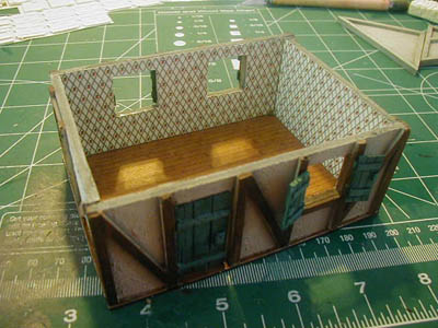 28mm WWII Cottage Assembly