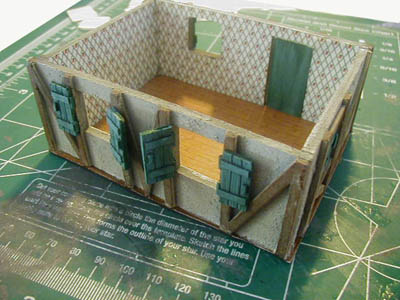 28mm WWII Cottage Assembly