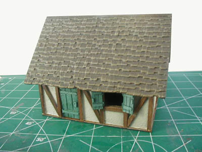 28mm WWII Cottage Assembly