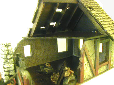 28mm WWII Ruined Cottage