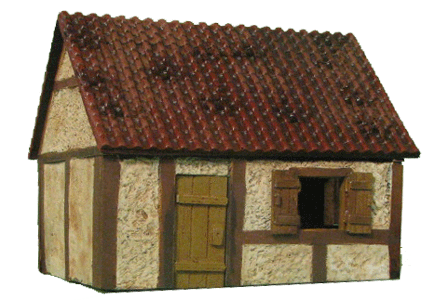 28mm WWII Village Cottage A