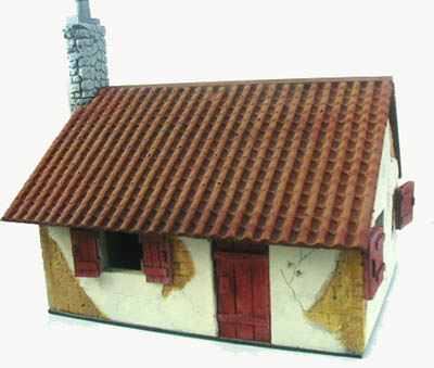 28mm WWII Village Cottage E