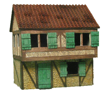 28mm WWII Village Inn