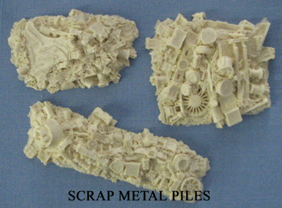 25mm 28mm WWII Factory parts