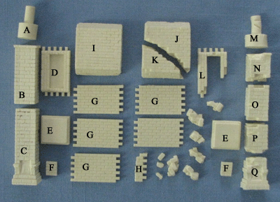 25mm 28mm WWII Factory parts