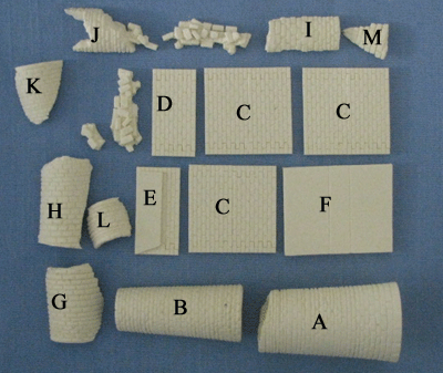 25mm 28mm WWII Factory parts