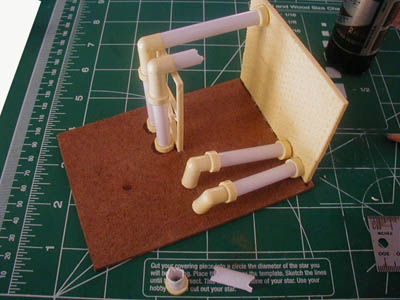 28mm WWII Factory Gantries