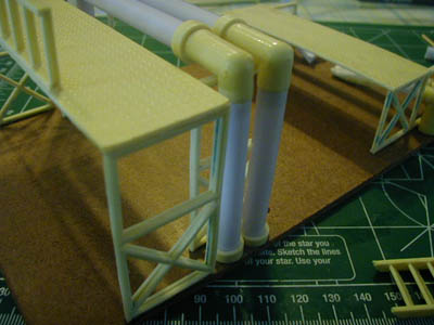 28mm WWII Factory Gantries