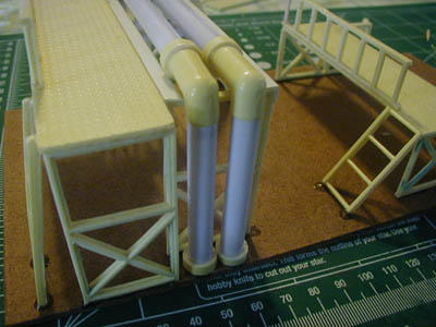 28mm WWII Factory Gantries