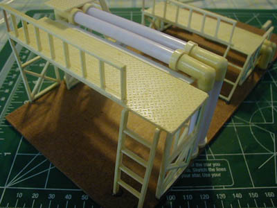 28mm WWII Factory Gantries