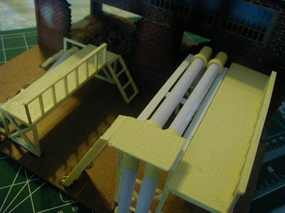 28mm WWII Factory Gantries