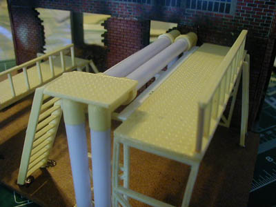 28mm WWII Factory Gantries