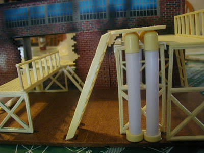 28mm WWII Factory Gantries