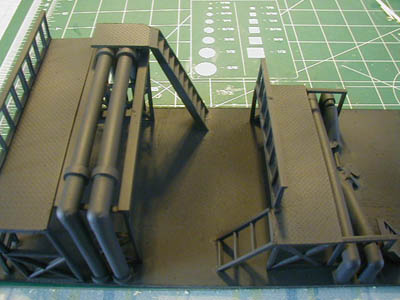 28mm WWII Factory Gantries