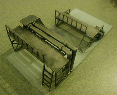 28mm WWII Factory Gantries