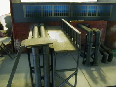 28mm WWII Factory Pipes & Gantries