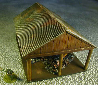 28mm covered STORAGE BUILDINGS