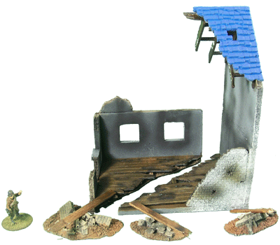 Ruined European Village set