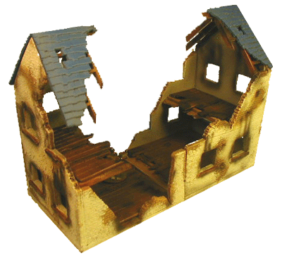 Ruined European Village set