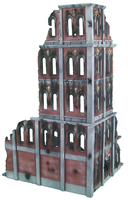 STACKABLE RUINED CITY BUILDING 1