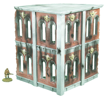 STACKABLE RUINED CITY BUILDING 1