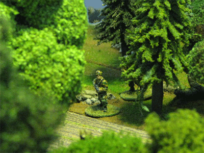 28MM WWII Bocage Hedgerow set