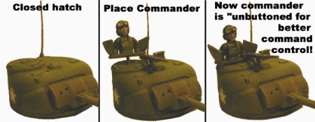 M4a3 Sherman 76mm WWII miniature wargaming vehicle